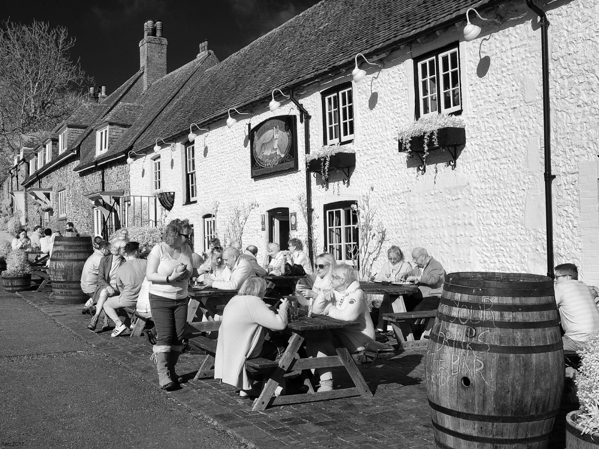 D90 modified for IR at 720nm; Nik 18-35mm; East Dean